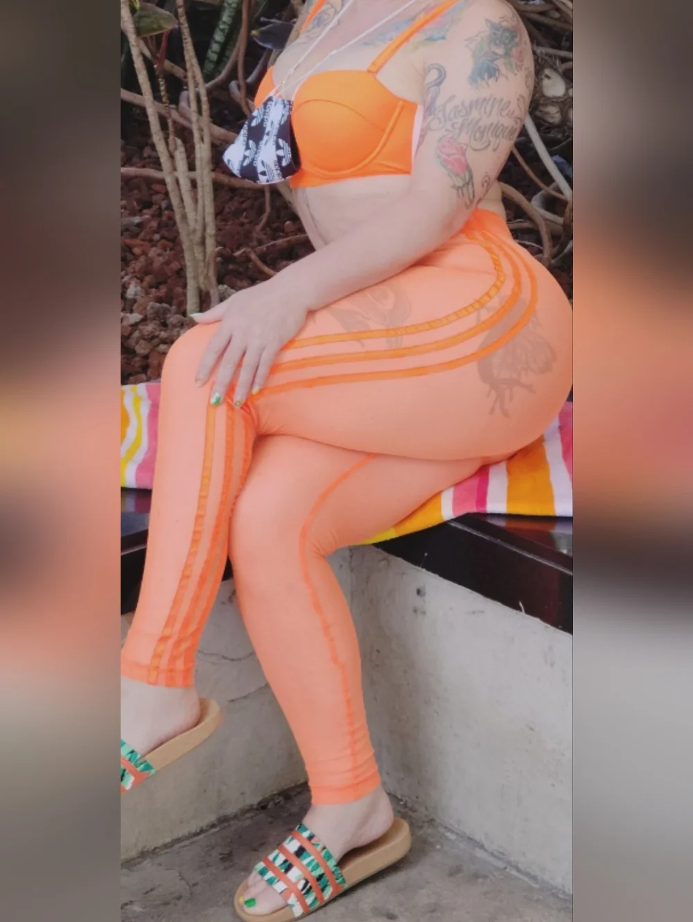 IVY PARK vibrant neon